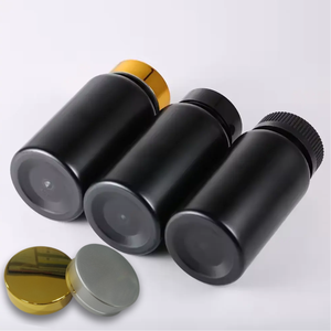 Botellas de Plástico para Cápsulas de Vitaminas, Color Negro Caramelo, 120cc 150cc, Fabricante Vietnamita, Venta al Por Mayor - Product Image 4