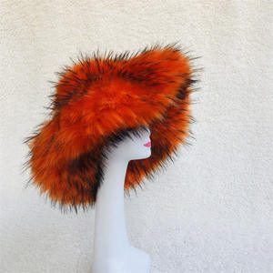 Nuevo Sombrero de Pescador para Comercio Exterior Transfronterizo, Cálido, de <span class=keywords><strong>Pelo</strong></span> Sintético de Mapache, Engrosado, Estilo Punk Personalizado para Otoño e Invierno - Product Image 6