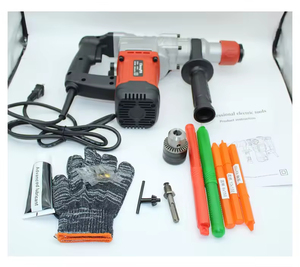 Vente en gros de <span class=keywords><strong>marteau</strong></span> perforateur électrique industriel haute puissance 1280W, pistolet de décapage de la rouille, pioche, perceuse, machine portable, décapant à aiguilles 3+ - Product Image 3