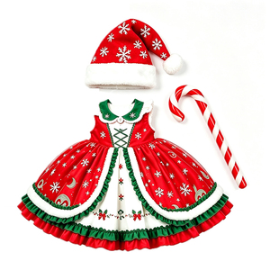 Costume de Noël pour oie de porche, motif flocon de neige, pour statue de 23 pouces, décoration festive de Noël pour la maison et le jardin - Product Image 4