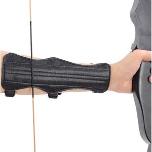 Protector de Brazo para Tiro con Arco Ztc418, Negro, Poliéster, Resistente a Cortes, para Caza, Tiro con Arco Recurvo - Product Image 1