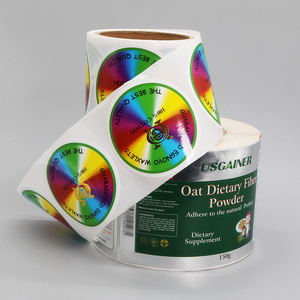 Logo personnalisé étanche BOPP vinyle adhésif étiquette autocollant finition brillante aliments boissons vin jus boissons vin jus - Product Image 5