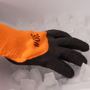 Snell An Toàn Bán Buôn <span class=keywords><strong>7</strong></span> Đo Terry Latex Nhăn Nửa Tráng Nhiệm Vụ Nặng Nề Mùa Đông Ấm Grip Làm Việc Găng Tay Thời Tiết Lạnh Găng Tay - Product Image 5