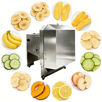 Commerciële bananen snijmachine 130 tpm 775 motor CE gekeurd 220V 11,5KG voor fruitverwerkingsbedrijven, eenvoudig te bedienen
