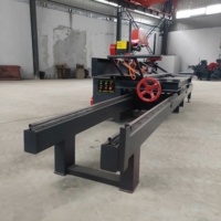 Scie à ruban horizontale BITA avec table de poussée manuelle pour la coupe du bois, 220V/380V/110V 7.5kW