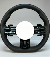 Volant en cuir AMG pour Mercedes Benz GLS X167 2020 avec palettes de changement de vitesse à commande tactile nouvelle génération, installation plug and play.