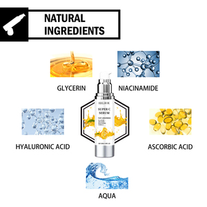 Il siero alla vitamina C EELHOE illumina il tono della <span class=keywords><strong>pelle</strong></span>, idrata, nutre e ammorbidisce la <span class=keywords><strong>pelle</strong></span> per un incarnato delicato - Product Image 5