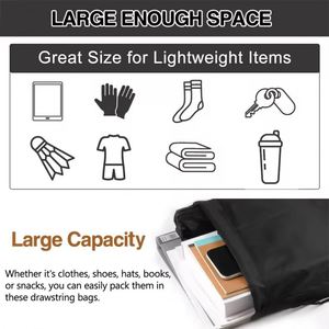 Customized Promotional Reusable Durable Waterproof Travel <b>Backpacks</b> Polyester Custom <b>Drawstring</b> Bag With Customized Logo - Product Image 5