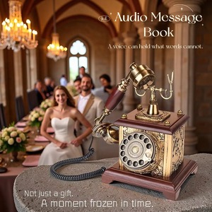 Meilleur prix ABS matériel mariage livre d'or voix bénédiction <span class=keywords><strong>téléphone</strong></span> Audio pour mariage cabine téléphonique prendre des <span class=keywords><strong>photos</strong></span> - Product Image 2