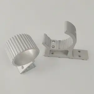 Profilé en aluminium 6063, traitement personnalisé, extrusion d'aluminium pour pare-soleil réglable