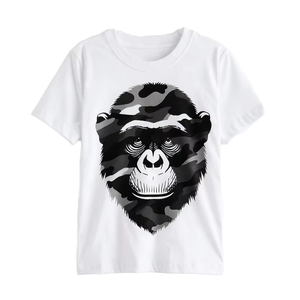 Camiseta de hombre 100% algodón, manga corta, cuello redondo, estampada, informal, estilo urbano, camisetas de algodón para hombre, camiseta de alta calidad. - Product Image 1