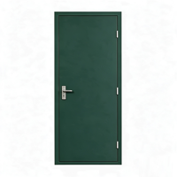 Porte d'entrée ignifugée moderne avec surface finie pour usage hôtelier, résidentiel et commercial