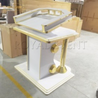 Podio de Acrílico Personalizado, Nuevo Modelo, para Iglesia, Hotel, Conferencias, Bodas, Decoración, Atril en Venta