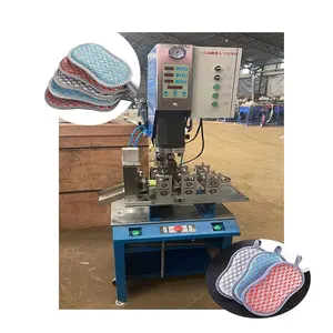 3.2KW Automatic sponge dishcloth ultrasonic welding machine PE/PP material cutting machine Kitchenware series