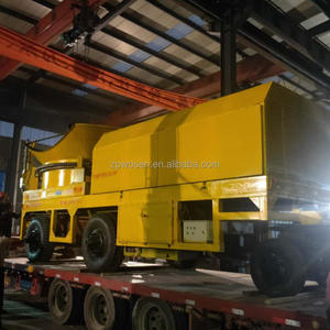 Wosen chế biến dư lượng nhà máy Bánh Xe Công nghiệp Gỗ rễ cây gốc cây Shredder Máy Nghiền chipper máy - Product Image 1