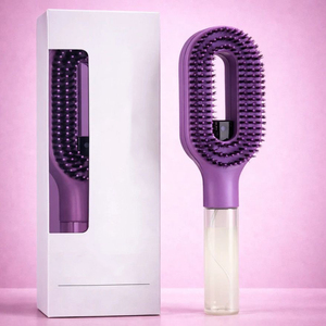 <span class=keywords><strong>H</strong></span>-4221 Pettine per Capelli con Spruzzatore d'Acqua e Impugnatura a Pulsante Singolo per Prevenire che i Capelli si Svolazzino - Product Image 5