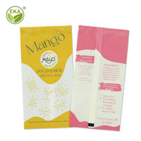 Minlee Personnaliser Emballage Alimentaire En Plastique Transparent Transporter Sac En Plastique Jetable Congelé Pour La Crème Glacée Popsicle Sac