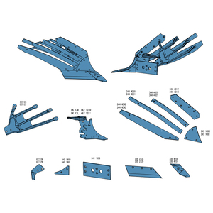 Motocultor Agriculture Carbure de tungstène Pièces de charrue Pièces de rechange de charrue à bon prix - Product Image 2