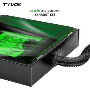Tyvok Spider X1C mini mới xách tay 20W quang điện máy khắc laser khắc laser cho Acrylic da gỗ công cụ tự làm - Product Image 3