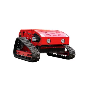 Hot Selling Orchard Agricultural Intelligent Lawn Mower Small Crawler Land Reclamation Weeding Machine