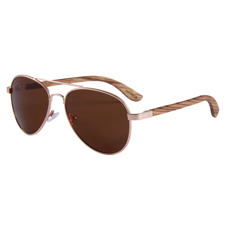 Hot selling bamboo and recycled plastic polarized sunglasses 2020 for man and women oculos de sol de madeira