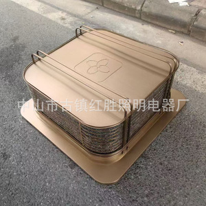 Solar Garden <b>Light</b> Copper Body Wall Mount <b>Led</b> <b>Light</b> <b>Sensor</b> High Brightness Outdoor Lamp - Product Image 3
