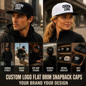 Gorra Snapback OEM ODM con Bordado de Diseño Audaz, Visera Plana, 6 Paneles, Algodón, Ajustable, MOQ Bajo, Barudan, DDP, Envío Rápido - Product Image 2