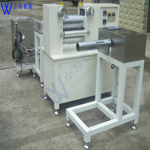 Phòng thí nghiệm nhiệt cán Báo Chí Con lăn máy cho pin lithium điện cực cách nhấn calendering - Product Image 5