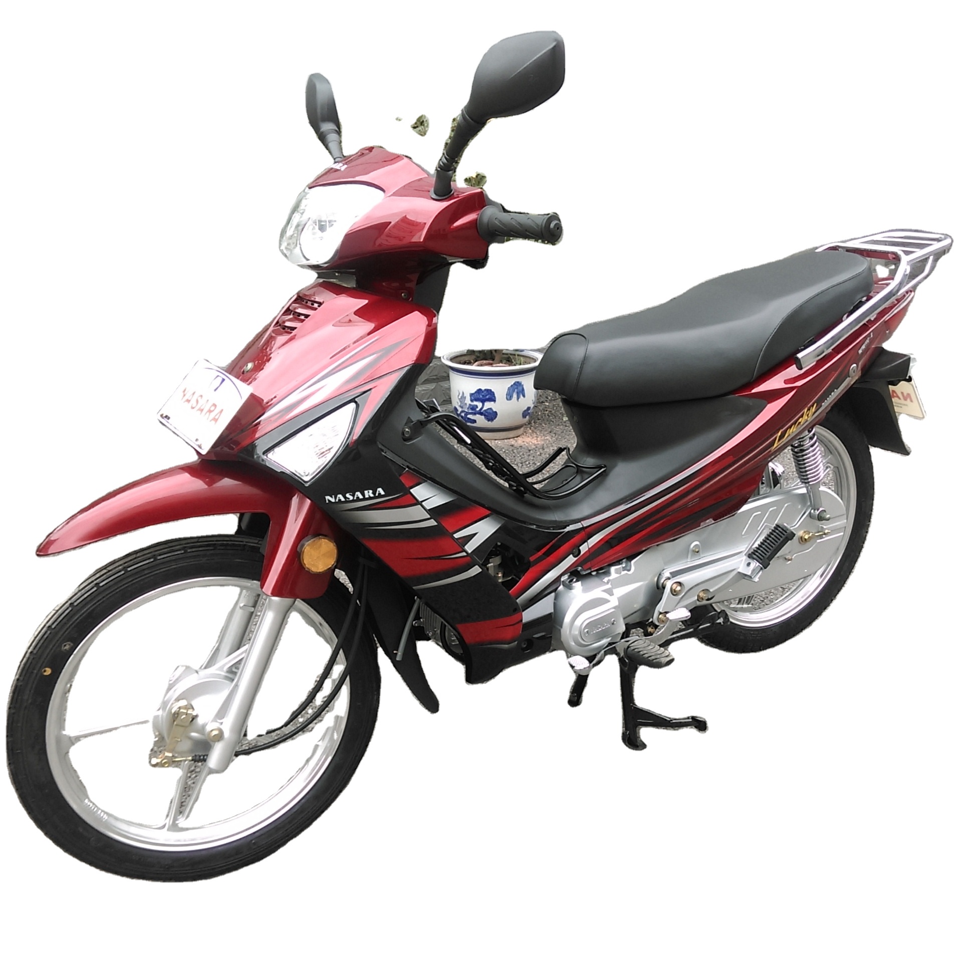 โรงงานโดยตรงราคาถูกนำเข้ารถจักรยานยนต์สำหรับผู้หญิง110cc Motos Cub จักรยานราคาถูกขาย