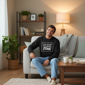 T-shirt promotionnel confortable à manches longues avec graphiques brodés, grandes tailles et fonctionnalité compressible - Product Image 2