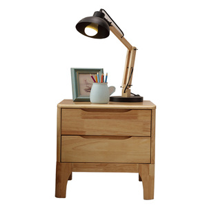 Nordic Simple Creative Massivholz <span class=keywords><strong>Computer</strong></span> Schreibtisch Kleiner Nachttisch mit Gummi Holz Nachttisch für Schlafzimmer - Product Image 1