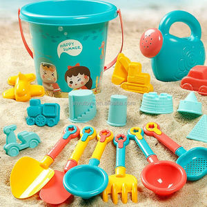 Giocattoli estivi su misura del <span class=keywords><strong>mare</strong></span> per bambini spalano Set di secchi da spiaggia stampi per auto e sabbia Set di giocattoli estivi eco-friendly da spiaggia per bambini giocattoli con borsa - Product Image 5