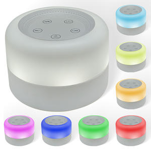 Lampu Tidur LED White Noise Pengukur Tidur Lampu Malam Rumah Hipnotik Pernapasan Tidur Lampu Meja Kamar Tidur Termasuk Baterai Isi Ulang - Product Image 4