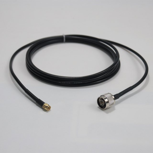 UHF RFID LMR195 or 3D-FB Low Loss Coaxial Cable Antenna Connect to Reader with Customized Connector