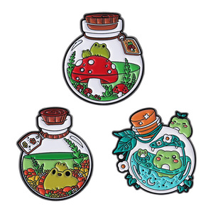 Broche de Animal divertido, insignia de Metal de dibujos animados, bolso creativo, accesorios de ropa, medalla, broche de ropa, accesorios - Product Image 1