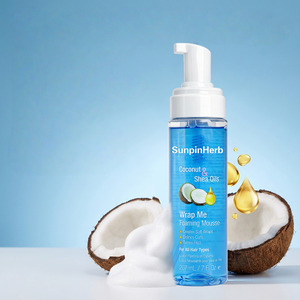 Mousse Espumoso para el Cabello con Aceites de Coco y Karité, Fijación Suave, Textura Ligera, No Grasoso, Sin Residuos Blancos - Product Image 1