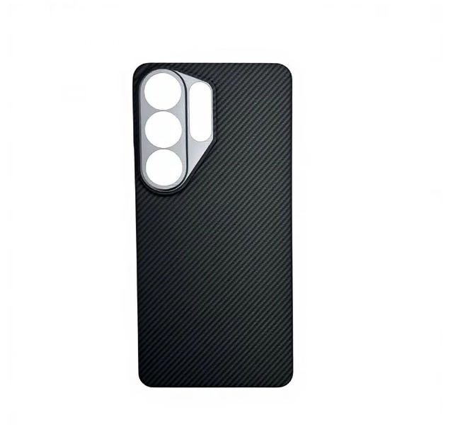 Business Magnetic Shockproof Aramid Carbon Fiber Phone Case with Hot Stamped Design for for S26 Ultra