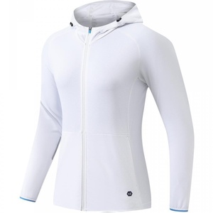 Nouvelle collection printemps-été, <span class=keywords><strong>vêtements</strong></span> de sport pour femmes, <span class=keywords><strong>vêtements</strong></span> de course à pied à capuche, <span class=keywords><strong>vêtements</strong></span> de fitness, <span class=keywords><strong>vêtements</strong></span> en polyester anti-UV, séchage rapide, légers - Product Image 5