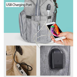 Mochila Multifuncional Personalizada para Pañales de Bebé, Bolsa de Viaje para Cambio de Pañales, Mochila para Mamá - Product Image 4