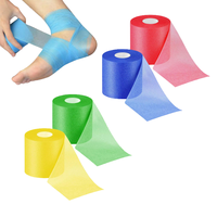 Bande de mousse sportive souple 7cm*27m, bandage de maintien musculaire respirant, sans latex, imperméable, protection athlétique en PU, unisexe