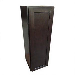 Gabinete de baño de madera maciza moderno personalizado grifo del fregadero bisagra cajón cesta madera contrachapada Backsplash colección Popular moderno - Product Image 4