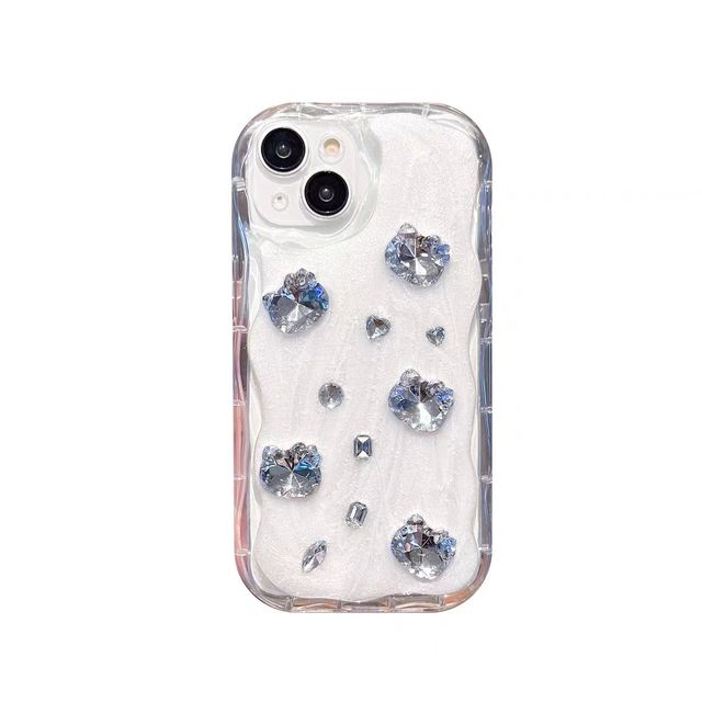 Fashion Bling Glitter DesignTPU Mobile Phone Cover for iPhone Xr X Xs Max 7 8 11 12 13 14 15 16 17 Plus Pro Max Case