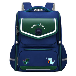 Make A Friend Student <b>Backpack</b> 15 Inches Cartoon Design Breathable Lightweight For <b>Kids</b> Grades 1-6 Unisex School Bag - Product Image 5