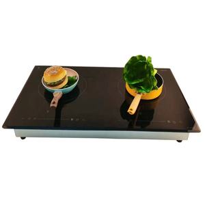 Placa de Inducción de Doble Quemador, Hornilla de Inducción Eléctrica Integrada de 4000 W - Product Image 2