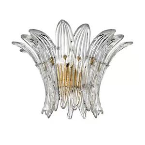 Lustre vintage français Art Déco en fer et cristal, luminaire suspendu en métal cannelé à plusieurs niveaux pour salon et chambre à coucher - Product Image 6
