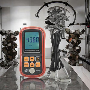 Benetech GM100 + ultrasonik kalınlık ölçer dijital LCD Metal ses Velocimeter 1.2-225mm çelik ölçüm aralığı 0.1mm - Product Image 3