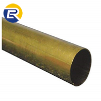 Venta al por Mayor Directa de Fábrica, Tubo de Latón Recubierto de Zinc de Alta Calidad, CuZn30 C26000 H70, Refuerzo de Hormigón, Decoración de Paredes y Pisos
