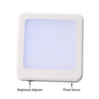 Veilleuses LED à économie d'énergie avec capteur photo contrôle de la lumière chambre applique murale maison lumières de secours prise américaine