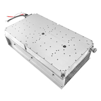 Module RF/Amplificateur de Signal en Aluminium à Large Bande Personnalisable HKTX 1000-3000MHz 200W Haute Puissance Gain 53dB 28-32V Protection FPV Drone