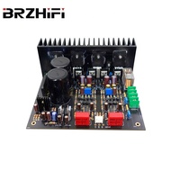 BRZHIFI M4 Clone Famous British Circle Sugden SF60 Kits de PCB d'amplificateur DIY 150W*2 avec tube japonais et dissipateur thermique pour amplificateur stéréo
